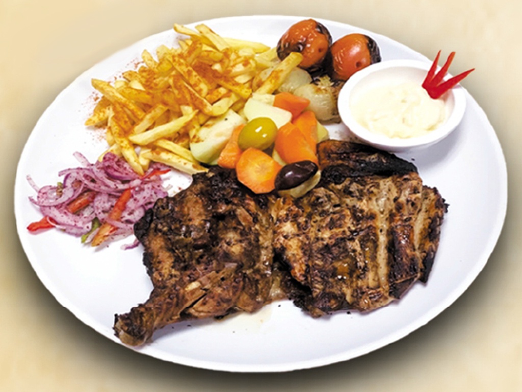 Half Chicken with Fries