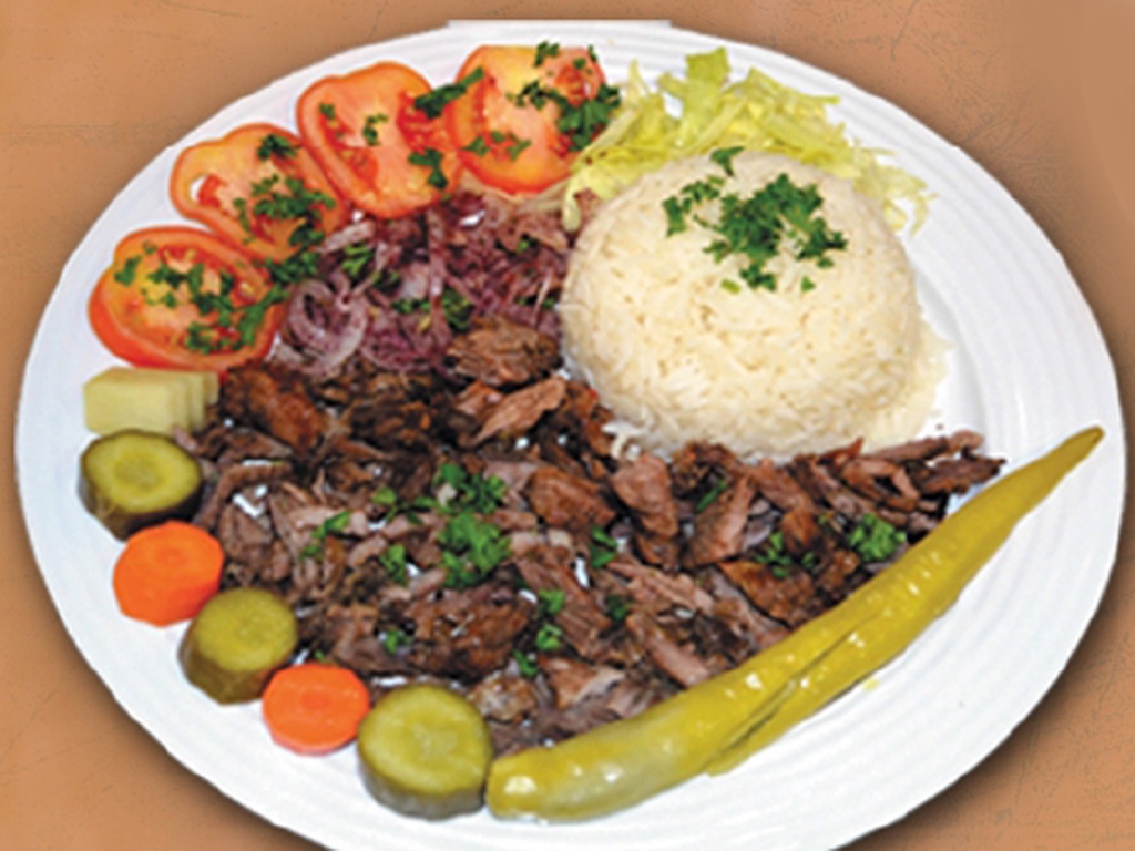 Shawarma Rice - White rice
