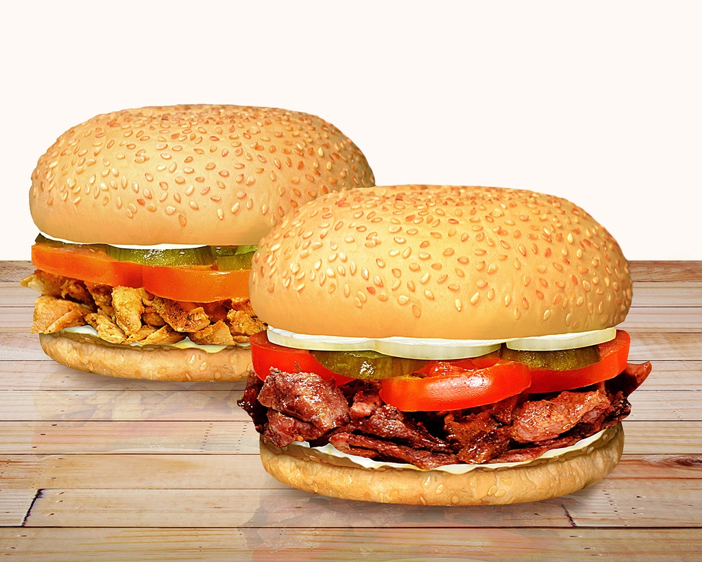 Shawarma Burger Meal