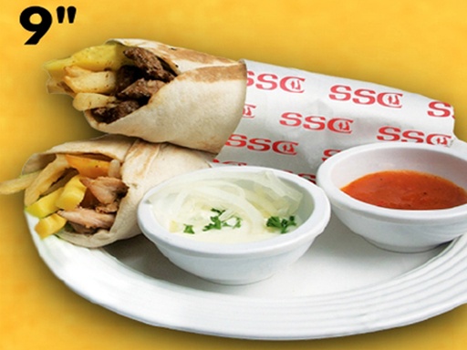 Shawarma Extra Special 9" - Solo