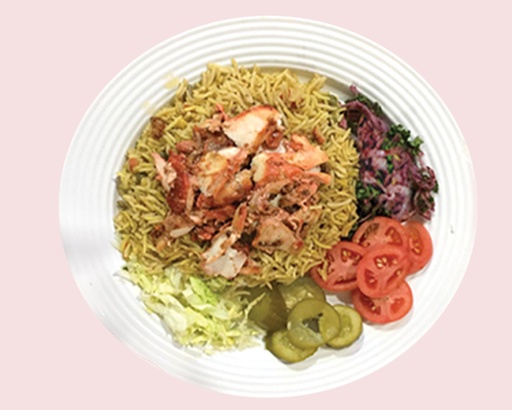 Shawarma Rice - Beryani rice